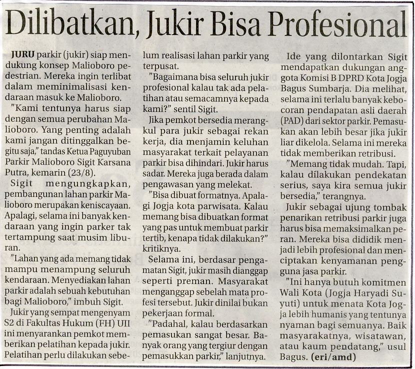 Kliping jogja terbaru